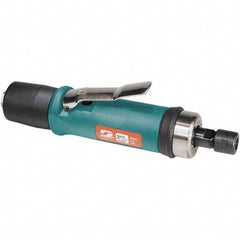 Dynabrade - 1/4" Collet, Straight Handle, Air Straight Die Grinder - 15,000 RPM, Rear Exhaust, 31 CFM, 0.7 hp, 90 psi, 1/4 NPT Inlet - A1 Tooling