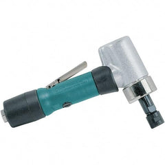 Dynabrade - 1/4" Collet, Angle Handle, Air Angle Die Grinder - 20,000 RPM, Rear Exhaust, 37 CFM, 0.7 hp, 90 psi, 1/4 NPT Inlet - A1 Tooling