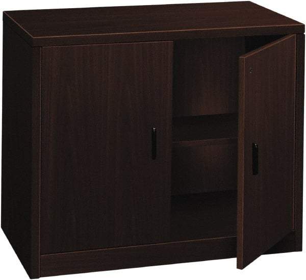 Hon - 36" Wide x 29-1/2" High x 20" Deep, 1 Drawer Supply - Laminate Over Wood, Mahogany - A1 Tooling