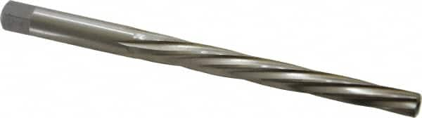 Interstate - #5 Pin, 0.2994" Diam, 0.2409" Small End, 5/16" Diam Straight Shank, 2-13/16" Flute, Taper Pin Reamer - A1 Tooling