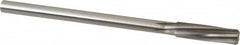 Made in USA - 29/64" High Speed Steel 6 Flute Chucking Reamer - Spiral Flute, 0.373" Straight Shank, 1-3/4" Flute Length, 7" OAL - A1 Tooling