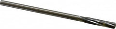 Made in USA - 5/16" Cobalt 6 Flute Chucking Reamer - Spiral Flute, 0.2792" Straight Shank, 1-1/2" Flute Length, 6" OAL - A1 Tooling