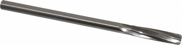 Made in USA - 27/64" Cobalt 6 Flute Chucking Reamer - Spiral Flute, 0.373" Straight Shank, 1-3/4" Flute Length, 7" OAL - A1 Tooling