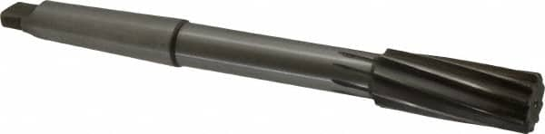 Made in USA - 1-1/8" High Speed Steel 10 Flute Chucking Reamer - A1 Tooling