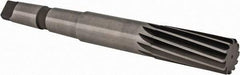 Made in USA - 1-7/16" High Speed Steel 12 Flute Chucking Reamer - Spiral Flute, 4MT Morse Taper Shank, 3-1/4" Flute Length, 12" OAL - A1 Tooling