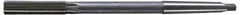 Interstate - 19/32" High Speed Steel Chucking Reamer - Straight Flute, 1MT Morse Taper Shank, 2" Flute Length, 8" OAL - A1 Tooling