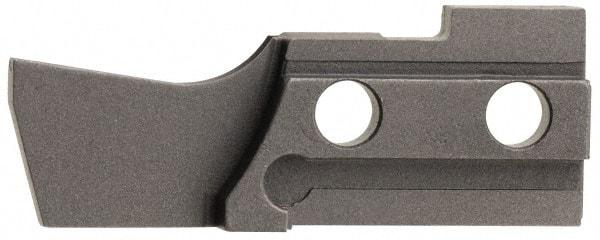 Kennametal - Left Hand Cut, 1/8" Insert Width, Cutoff & Grooving Support Blade for Indexables - 1/8" Blade Width - A1 Tooling