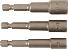 Wiha - 1/4" Drive, Nut Setter Screwdriver Bit - 2-1/2" OAL - A1 Tooling