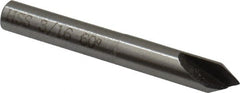 Interstate - 3/16" Head Diam, 3/16" Shank Diam, 1 Flute 60° High Speed Steel Countersink - A1 Tooling