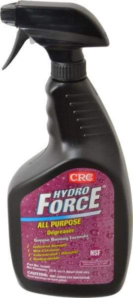 CRC - 32 oz Spray Bottle Cleaner/Degreaser - Liquid, Biodegradable, Concentrated, Unscented - A1 Tooling