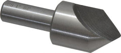 Interstate - 1" Head Diam, 1/2" Shank Diam, 1 Flute 82° High Speed Steel Countersink - A1 Tooling