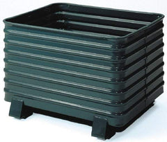 Steel King - 33-1/2" Long x 41-1/2" Wide x 28-1/2" High Steel Bin-Style Bulk Container - 4,000 Lb. Load Capacity - A1 Tooling