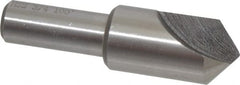 Interstate - 3/4" Head Diam, 1/2" Shank Diam, 1 Flute 100° High Speed Steel Countersink - A1 Tooling