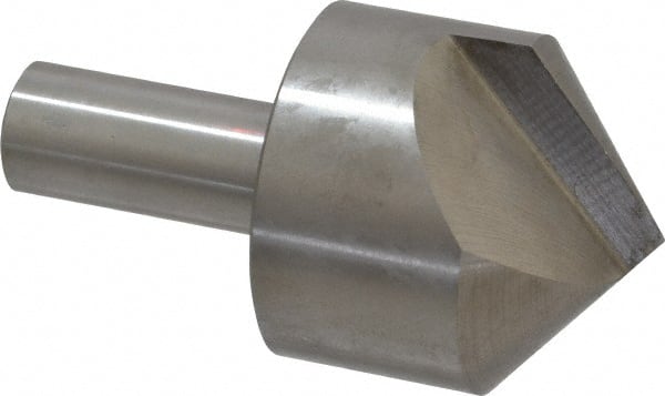 Interstate - 2" Head Diam, 3/4" Shank Diam, 1 Flute 100° High Speed Steel Countersink - A1 Tooling