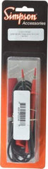 Simpson Electric - Electrical Test Equipment Probe Set - Use with Analog Multimeters - A1 Tooling