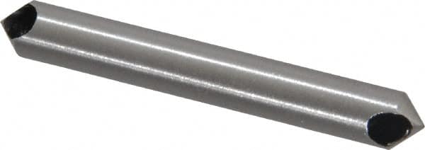 Interstate - 1/4" Shank Diam, 0 Flute 90° High Speed Steel Countersink - A1 Tooling