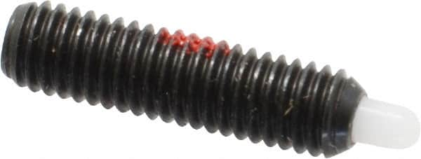 Gibraltar - M5 x 0.8, 19mm Thread Length, 3mm Plunger Projection, Steel Threaded Spring Plunger - 2.36mm Max Plunger Diam, 19mm Plunger Length, 1.3 Lb Init End Force, 2.7 Lb Final End Force, 2.5mm Hex - A1 Tooling