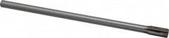 Interstate - 3/8" Diam, 0.3408 to 0.3125" Max Diam Straight Shank, 3/4" Flute Length, Machine Expansion Reamer - Straight Flute, 7" OAL, Right Hand Cut, 6 Flutes, High Speed Steel, Bright Finish - A1 Tooling