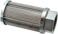 Parker - 30 Mesh, 190 LPM, 50 GPM, 3.53" Diam, Male/Female Magnetic Suction Strainer - 2 Port NPT, 7.39" Long - A1 Tooling