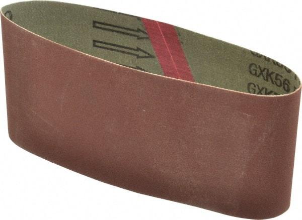 Tru-Maxx - 3-1/2" Wide x 15-1/2" OAL, 320 Grit, Aluminum Oxide Abrasive Belt - Aluminum Oxide, Extra Fine, Coated - A1 Tooling