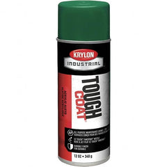 Krylon - Medium Green, 12 oz Net Fill, High Gloss, Enamel Spray Paint - 20 to 25 Sq Ft per Can, 16 oz Container, Use on Conduits, Ducts, Electrical Equipment, Machinery, Metal, Motors, Pipelines & Marking Areas, Railings, Steel Bars, Tool Boxes, Tools - A1 Tooling