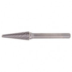 SL-3 Double Cut Solid Carbide Bur-Cone Radius Shape - A1 Tooling