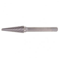 SL-3 Double Cut Solid Carbide Bur-Cone Radius Shape - A1 Tooling