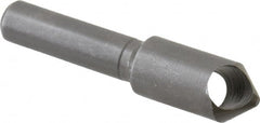 Weldon - 11/32" Head Diam, 1/4" Shank Diam, 82° High Speed Steel Countersink - A1 Tooling