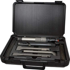 Ingersoll-Rand - 4,000 BPM, 1/4 NPT Inlet, Pneumatic Chiseling Hammer - 9 Inch Long, 368 LPM - A1 Tooling