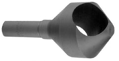 Weldon - 17/64" Head Diam, 1/4" Shank Diam, 82° High Speed Steel Countersink - A1 Tooling