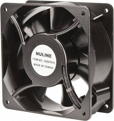 Value Collection - 230 Volts, AC, 260 CFM, Square Tube Axial Fan - 0.28 Amp Rating, 2,900 to 3,400 RPM, 6.3" High x 6.3" Wide x 2.44" Deep - A1 Tooling