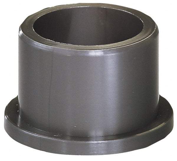 Igus - 3/16" Inside x 5/16" Outside Diam, Thermoplastic Sleeve Bearing - 0.37" Outside Diam, 0.047" Flange Thickness, 3/8" OAL - A1 Tooling