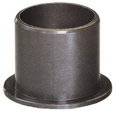 Igus - 1-1/4" Inside x 1-13/32" Outside Diam, Thermoplastic Sleeve Bearing - 1-11/16" Outside Diam, 0.078" Flange Thickness, 1-1/2" OAL - A1 Tooling