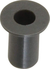 Igus - 1/8" Inside x 3/16" Outside Diam, Thermoplastic Sleeve Bearing - 5/16" Outside Diam, 0.032" Flange Thickness, 3/8" OAL - A1 Tooling