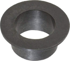 Igus - 1/2" Inside x 19/32" Outside Diam, Thermoplastic Sleeve Bearing - 7/8" Outside Diam, 0.046" Flange Thickness, 3/8" OAL - A1 Tooling