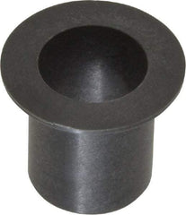 Igus - 1/2" Inside x 19/32" Outside Diam, Thermoplastic Sleeve Bearing - 7/8" Outside Diam, 0.046" Flange Thickness, 3/4" OAL - A1 Tooling