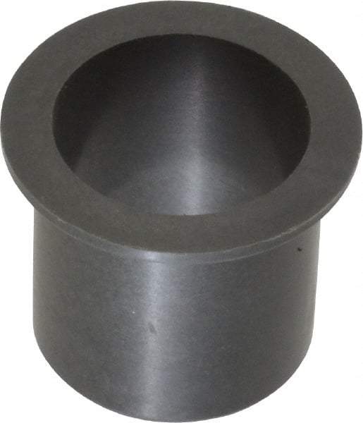 Igus - 7/8" Inside x 1" Outside Diam, Thermoplastic Sleeve Bearing - 1-1/4" Outside Diam, 1/16" Flange Thickness, 1" OAL - A1 Tooling