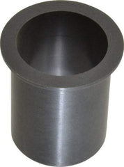 Igus - 1" Inside x 1-1/8" Outside Diam, Thermoplastic Sleeve Bearing - 1-3/8" Outside Diam, 1/16" Flange Thickness, 1-1/2" OAL - A1 Tooling