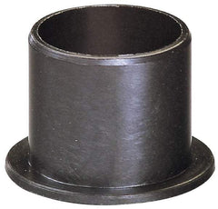 Igus - 2" Inside x 2-3/16" Outside Diam, Thermoplastic Sleeve Bearing - 2-5/8" Outside Diam, 0.093" Flange Thickness, 2" OAL - A1 Tooling