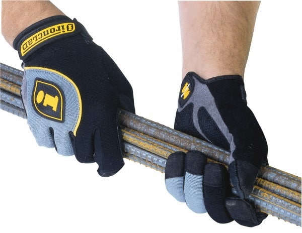 ironCLAD - Size S (7-8) Synthetic Leather Anti-Vibration/Impact Protection Work Gloves - A1 Tooling