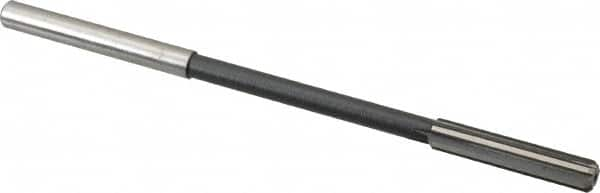 Interstate - 0.3105" High Speed Steel Chucking Reamer - Straight Flute, 0.2792" Straight Shank, 1-1/2" Flute Length, 6" OAL - A1 Tooling