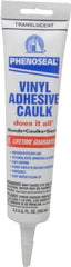 DAP - 5.5 oz Cartridge Clear Acrylic & Latex Caulk - 100°F Max Operating Temp, 20 min Tack Free Dry Time - A1 Tooling