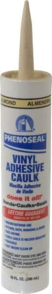 DAP - 10.01 oz Cartridge Off-White Acrylic & Latex Caulk - 180°F Max Operating Temp, 30 min Tack Free Dry Time - A1 Tooling