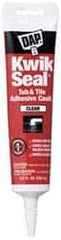 DAP - 5.5 oz Tube Clear Acrylic & Latex Caulk - -20 to 150°F Operating Temp, 15 min Tack Free Dry Time, 36 hr Full Cure Time - A1 Tooling