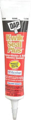 DAP - 5.5 oz Tube Clear Acrylic & Latex Caulk - -30 to 180°F Operating Temp, 30 min Tack Free Dry Time - A1 Tooling