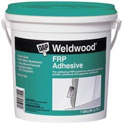 DAP - 128 Fluid Ounce Container, Gray, Tub Synthetic Latex Construction Adhesive - Service Temp from 40 to 60°F, Indoor - A1 Tooling