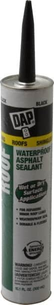 DAP - 10.1 oz Cartridge Black Asphalt Joint Sealant - -40 to 180°F Operating Temp - A1 Tooling