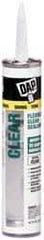 DAP - 10.1 oz Cartridge Clear Butyl Rubber Caulk - -30 to 200°F Operating Temp, 10 min Tack Free Dry Time - A1 Tooling