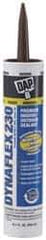 DAP - 10.1 oz Cartridge Brown Acrylic & Latex Caulk - -30 to 180°F Operating Temp, 30 min Tack Free Dry Time - A1 Tooling