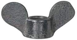 Value Collection - 5/16-18 UNC, Uncoated, Steel Standard Wing Nut - Grade 1015-1025, 1-1/4" Wing Span, 0.656" Wing Span, 15/32" Base Diam - A1 Tooling